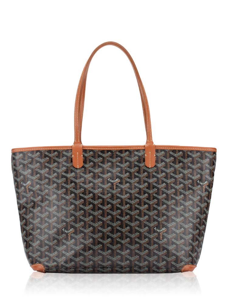 Goyardine Artois PM Black Tan