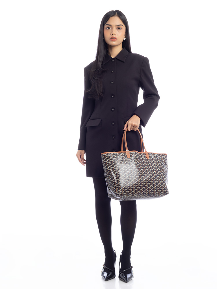 Goyardine Saint Louis PM Noir Gold