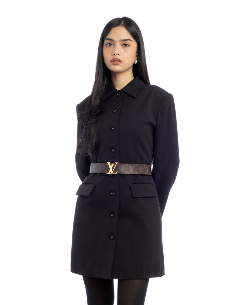 Monogram LV Initiales Belt Sz 95