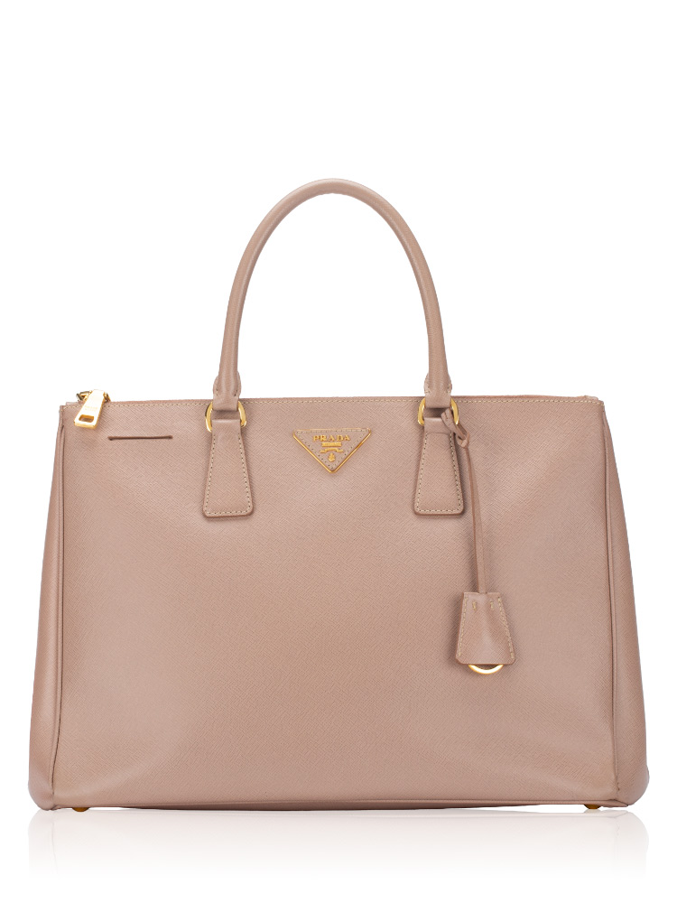 Saffiano Lux Galleria Large Tote Pink
