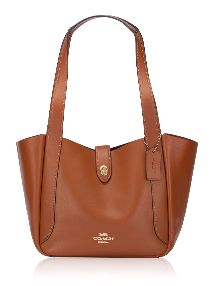 CBH00 Hadley Turnlock Tote Tan