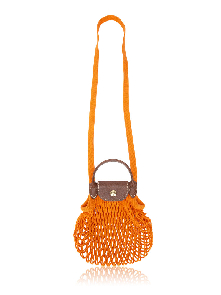 Le Pliage Filet XS Crossbody Orange