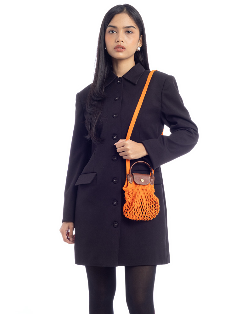 Le Pliage Filet XS Crossbody Orange