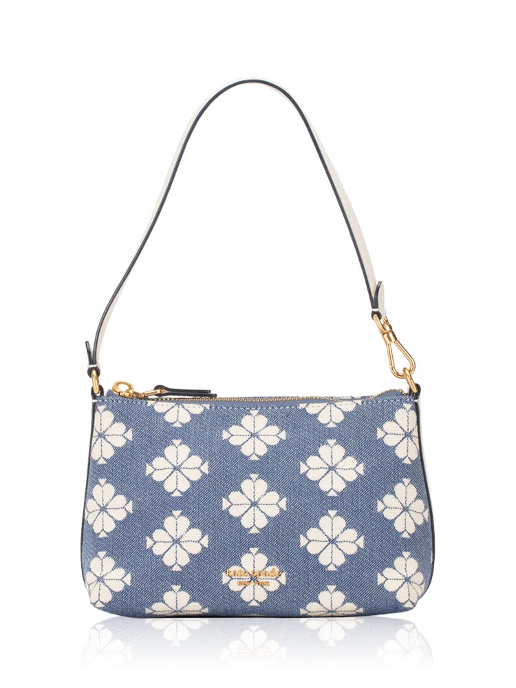 Flower Spade Pochette Halo White Multi