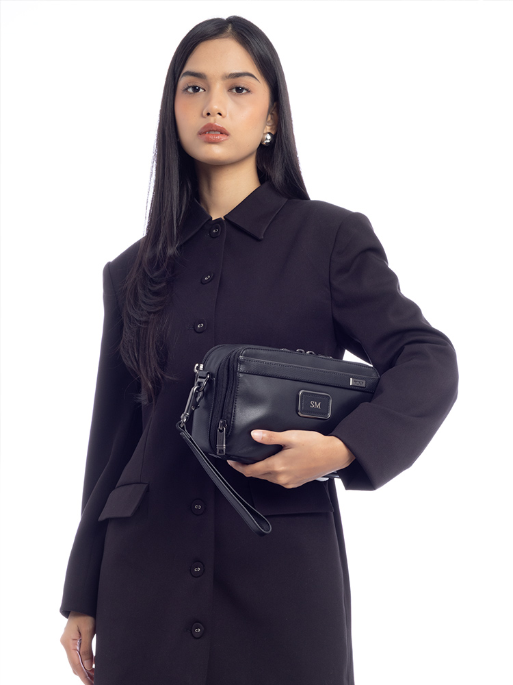 Alpha Bravo Mayport Clutch Black