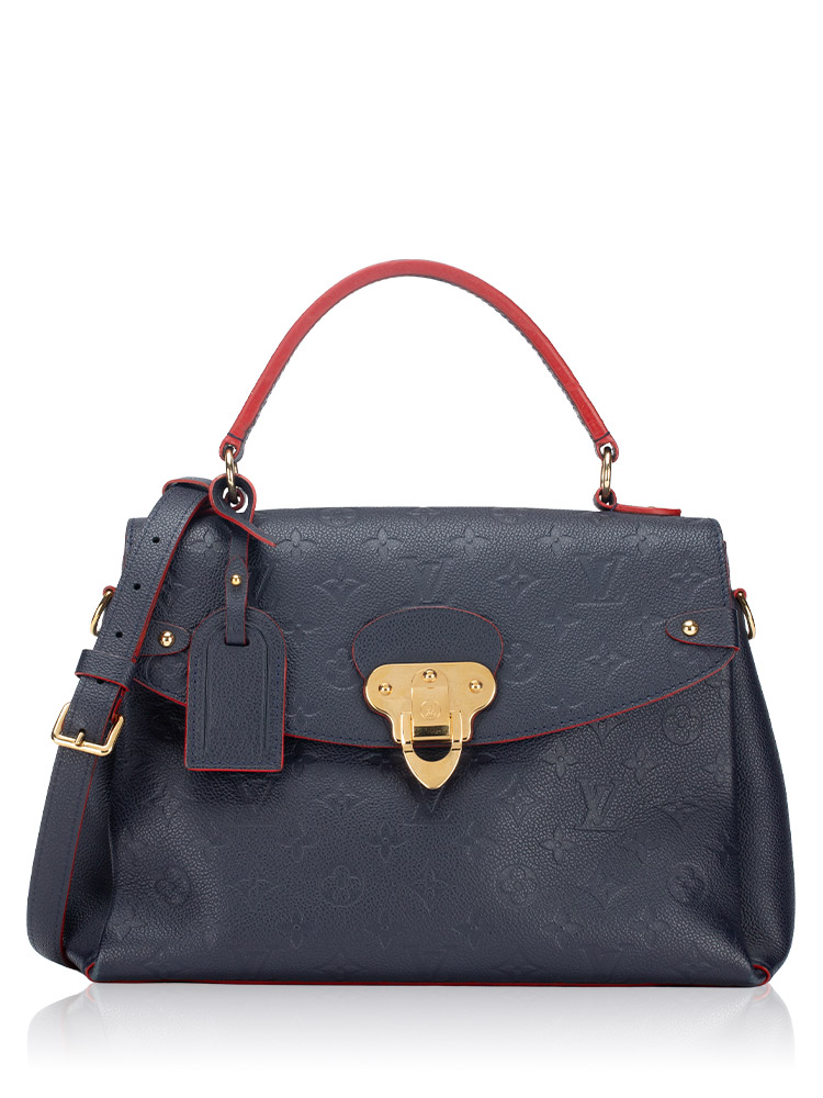 Monogram Empreinte Georges MM Marine Rouge