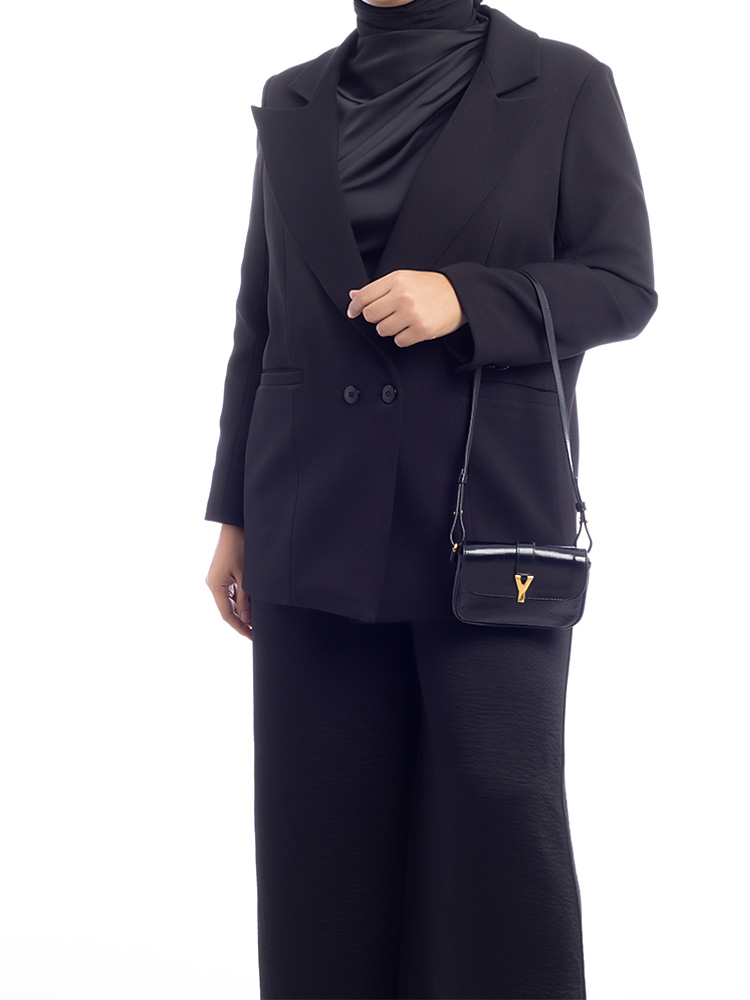 Patent Chyc Mini Belt Bag Black