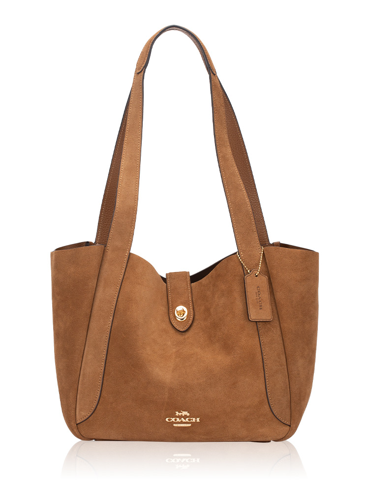 CCC76 Hadley Turnlock Tote Sienna