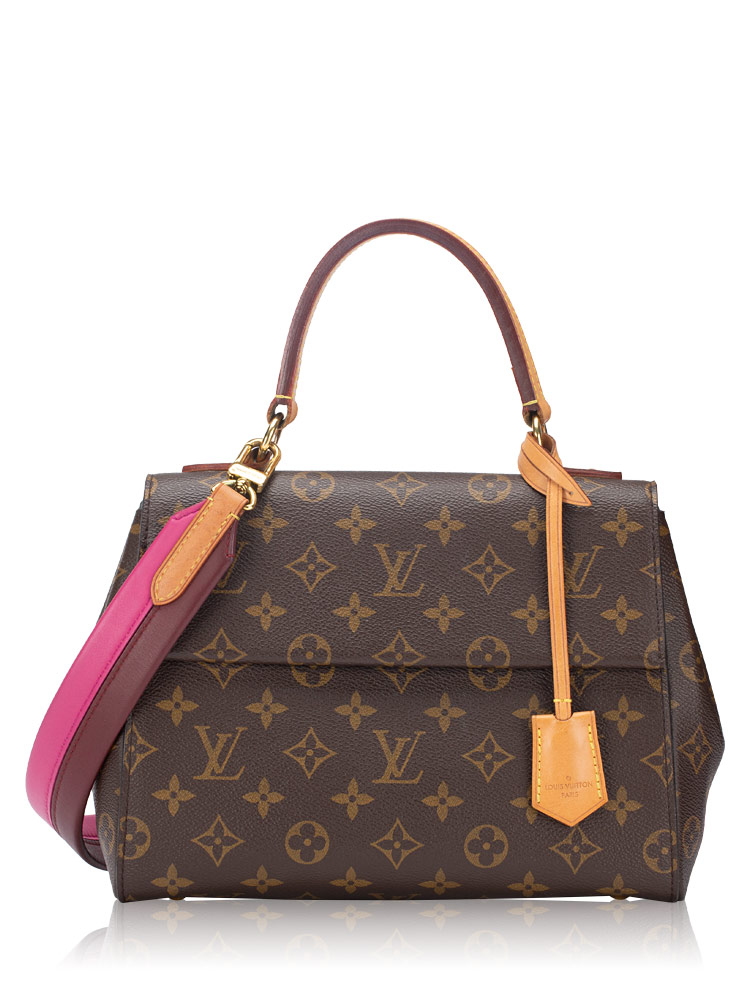 Monogram Cluny BB Bordeaux Fuchsia