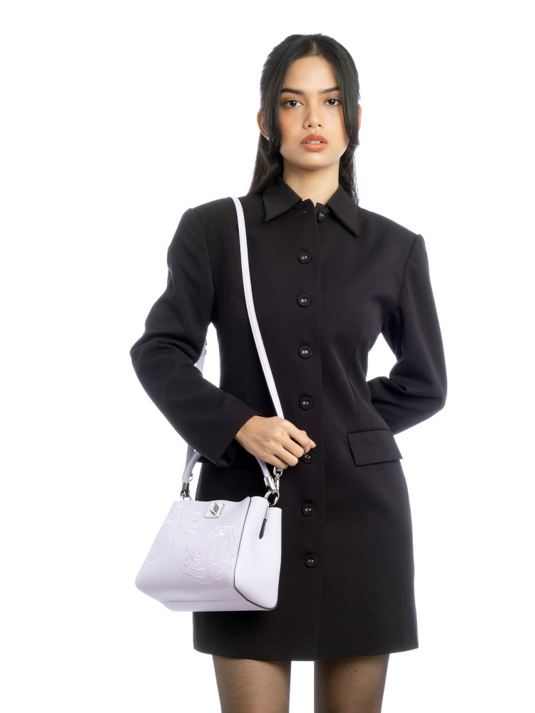 Phoebe Small Top Handle Bag Light Frozen Lilac