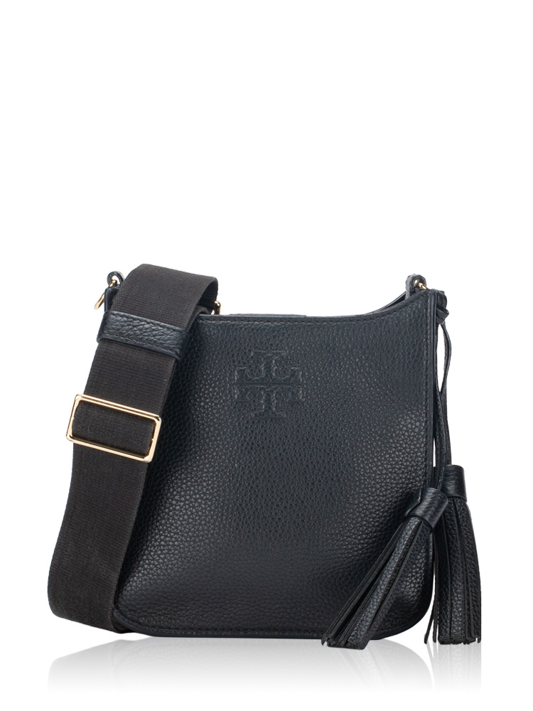 Thea Web Mini Shoulder Bag Black