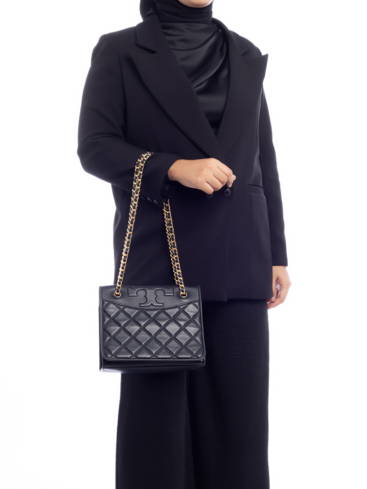 Savannah Convertible Shoulder Bag Black