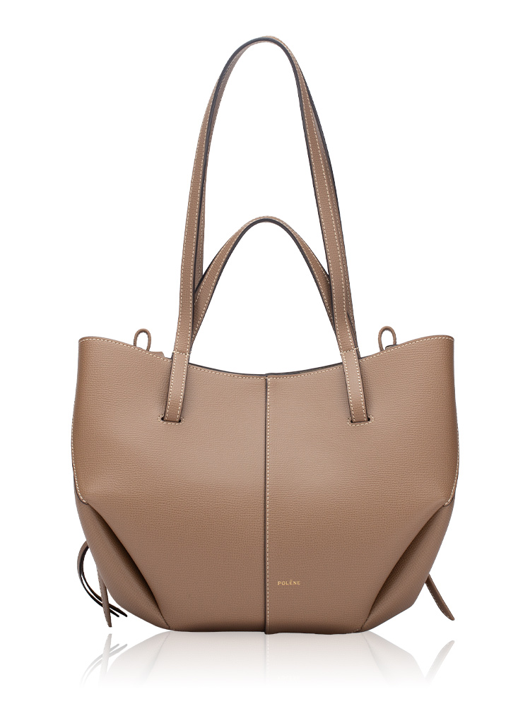 Textured Calfskin Cyme Mini Tote Root