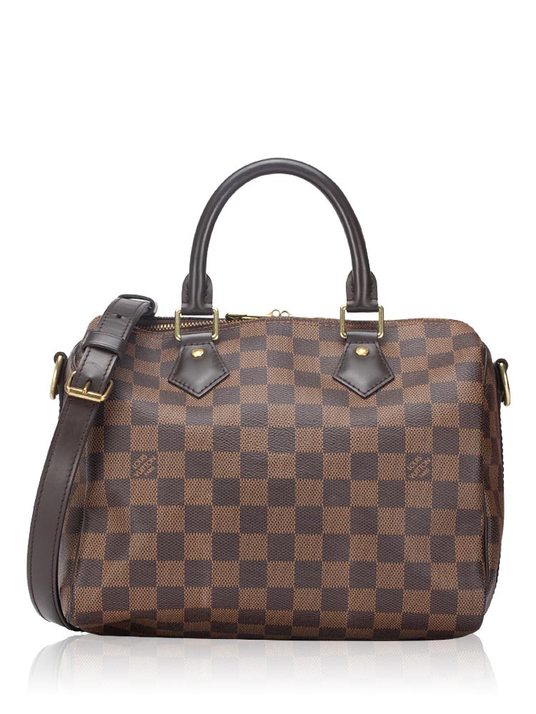 Damier Ebene Speedy 25 Bandouliere
