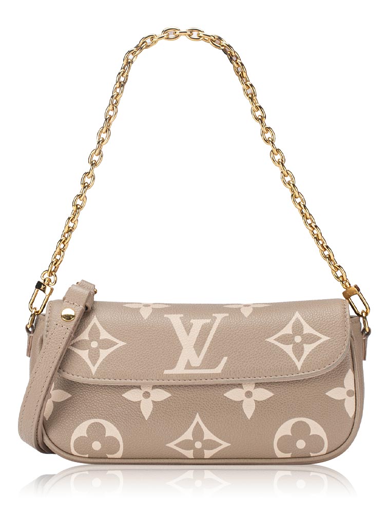 Monogram Empreinte Ivy Wallet On Chain Tourterele Creme