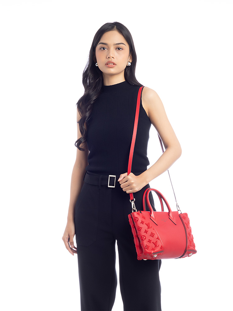 Veau Cachemire W BB Tote Red