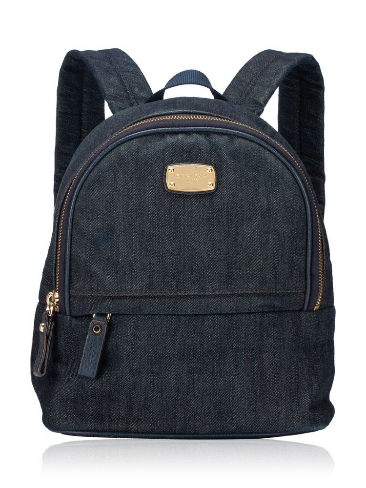 Denim Small Backpack Indigo