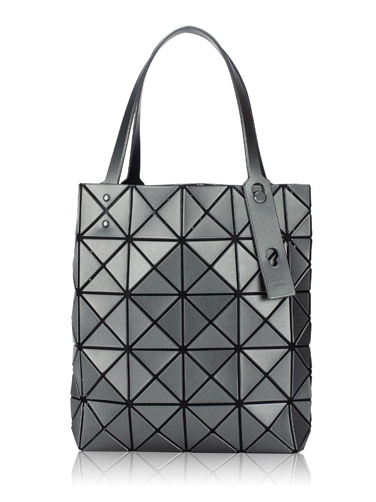 Bao Bao 4x5 Prism Boxy Tote Gunmetal