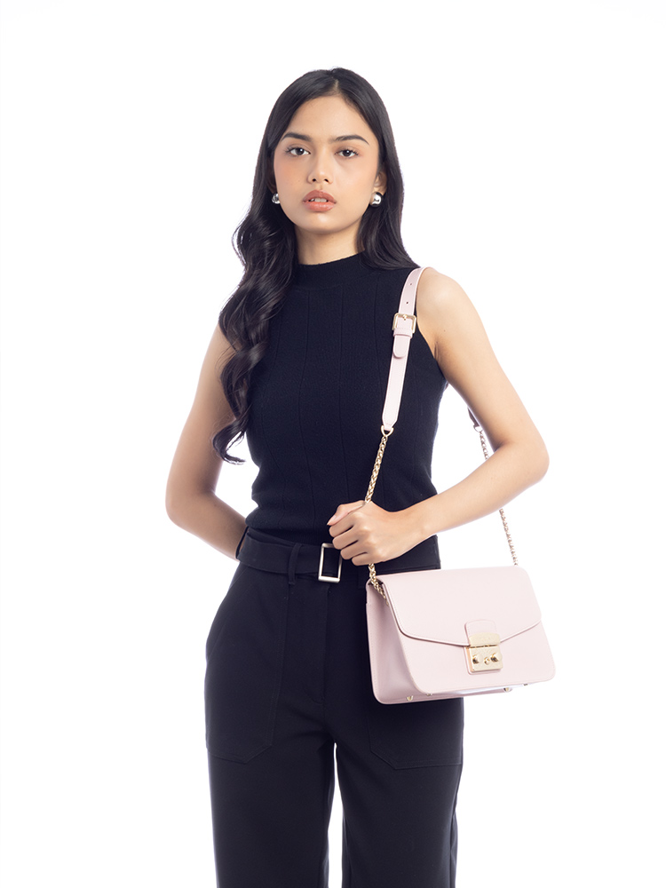 Metropolis Medium Crossbody Bag Camelia