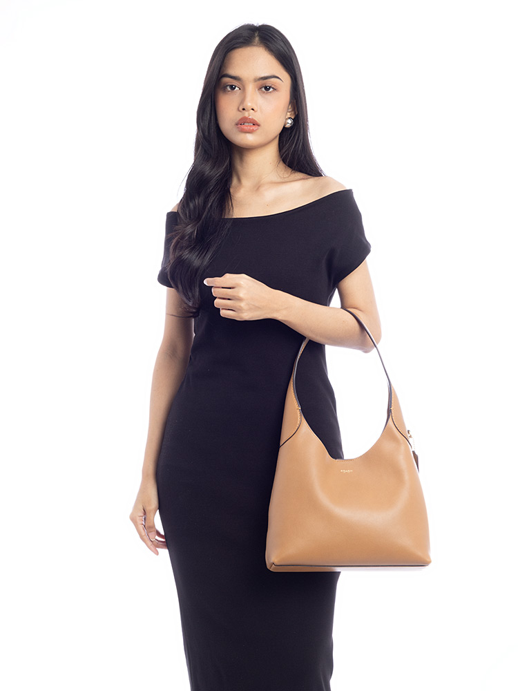 CU068 Brooklyn 28 Shoulder Bag Honey Brown