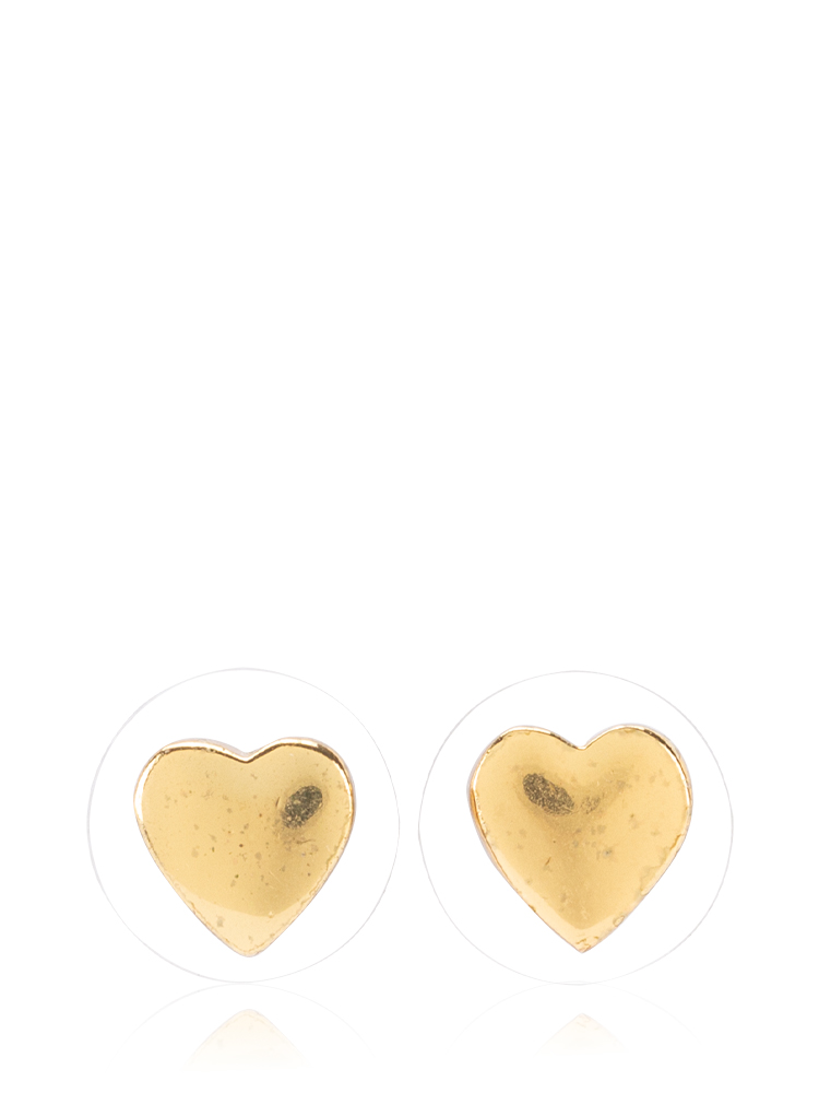 Everyday Spade Heart Studs Earrings Gold