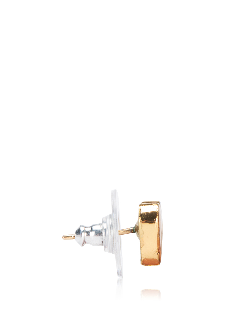 Everyday Spade Heart Studs Earrings Gold