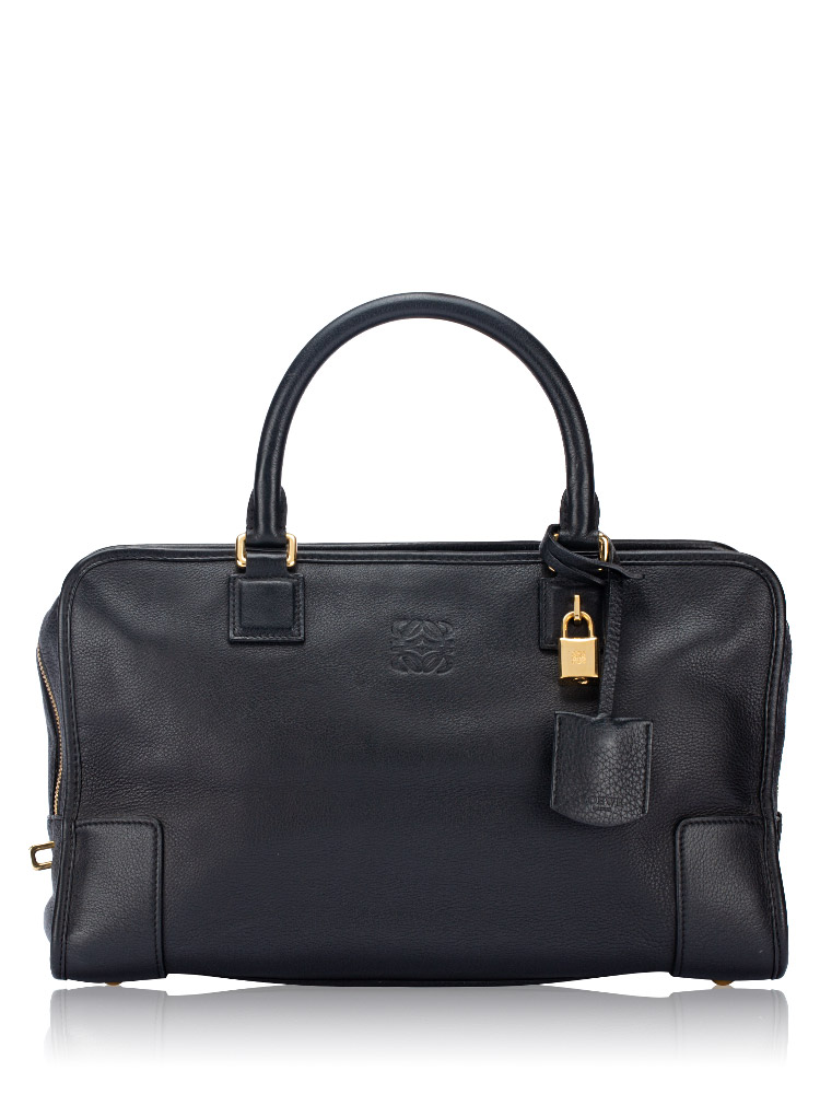 Calfskin Amazona 36 Tote Black