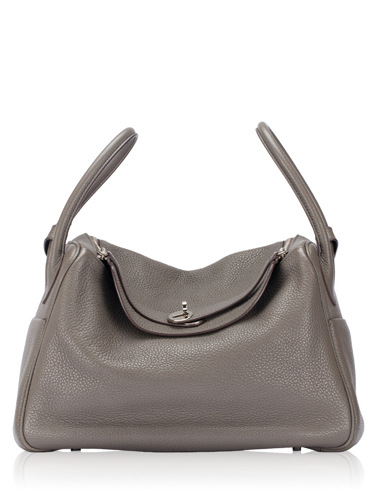 Taurillon Clemence Lindy 34 Etain Bleu Indigo