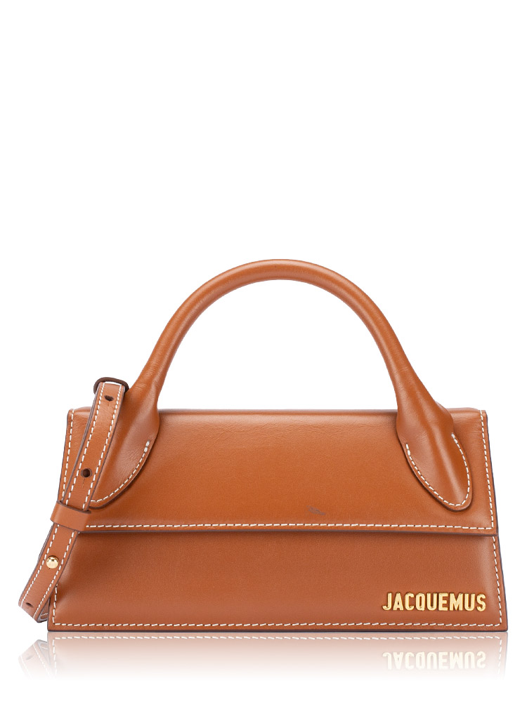 Calfskin Le Chiquito Long Light Brown
