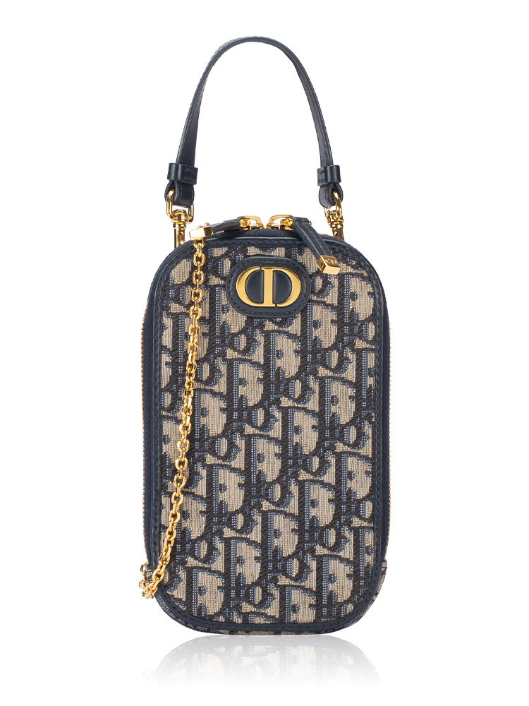 Oblique 30 Montaigne Call'in Phone Crossbody Blue