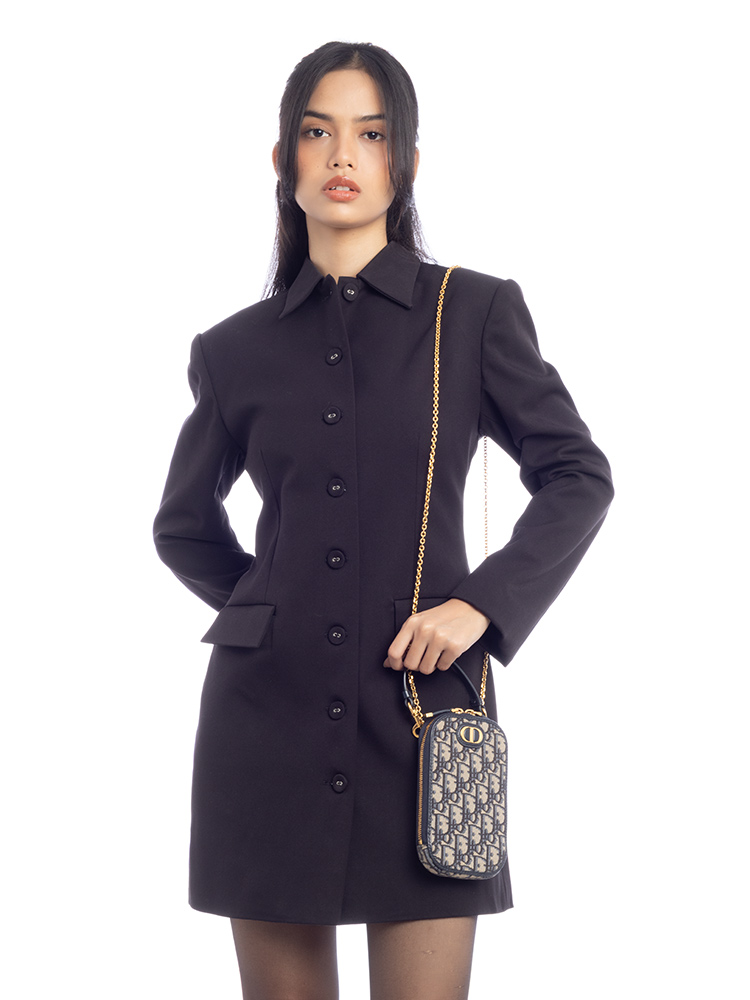 Oblique 30 Montaigne Call'in Phone Crossbody Blue