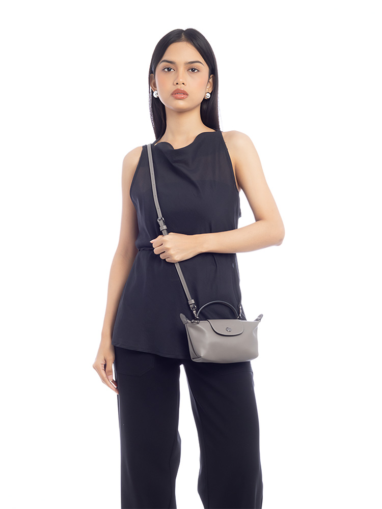 Le Pliage Xtra XS Pouch with Strap Turtledove