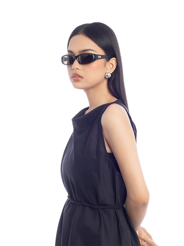 GG2454 Rectangular Sunglasses Black