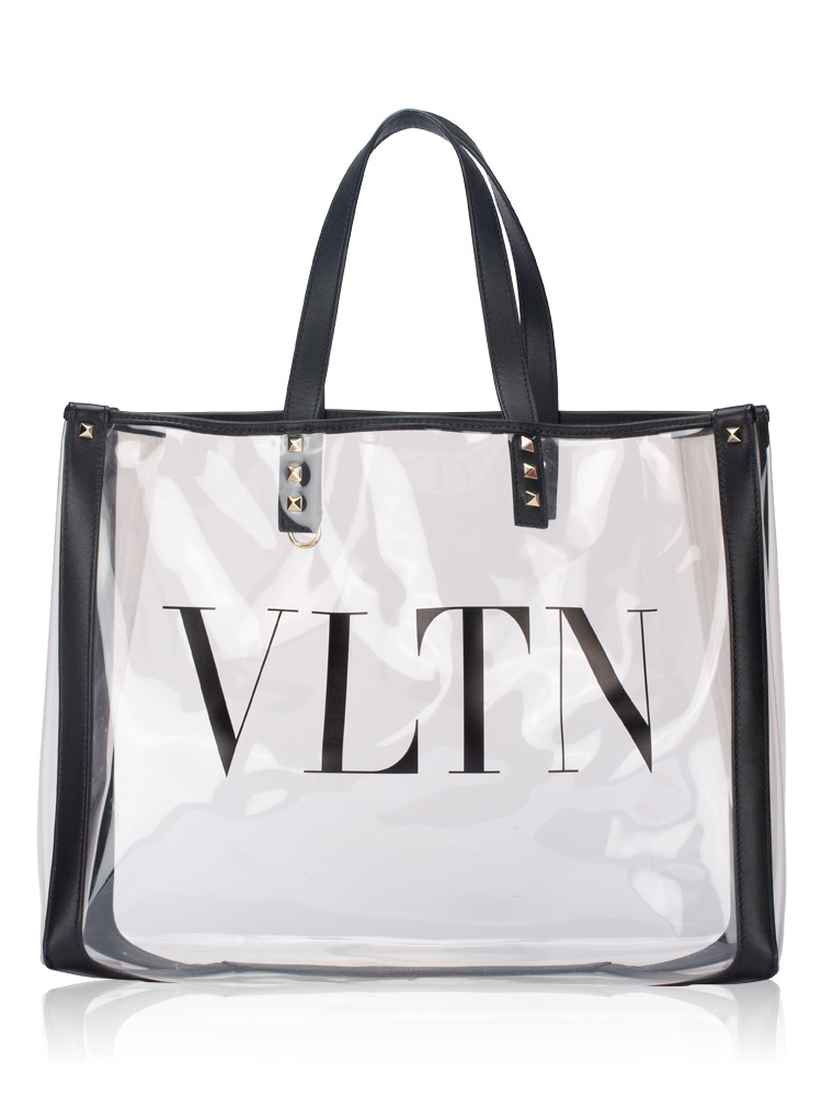 Plexy VLTN Tote Transparent