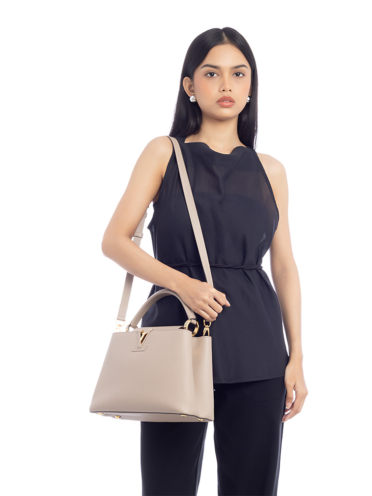 Taurillon Capucines PM Galet