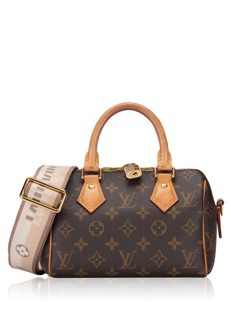 Monogram Speedy 20 Bandouliere Beige