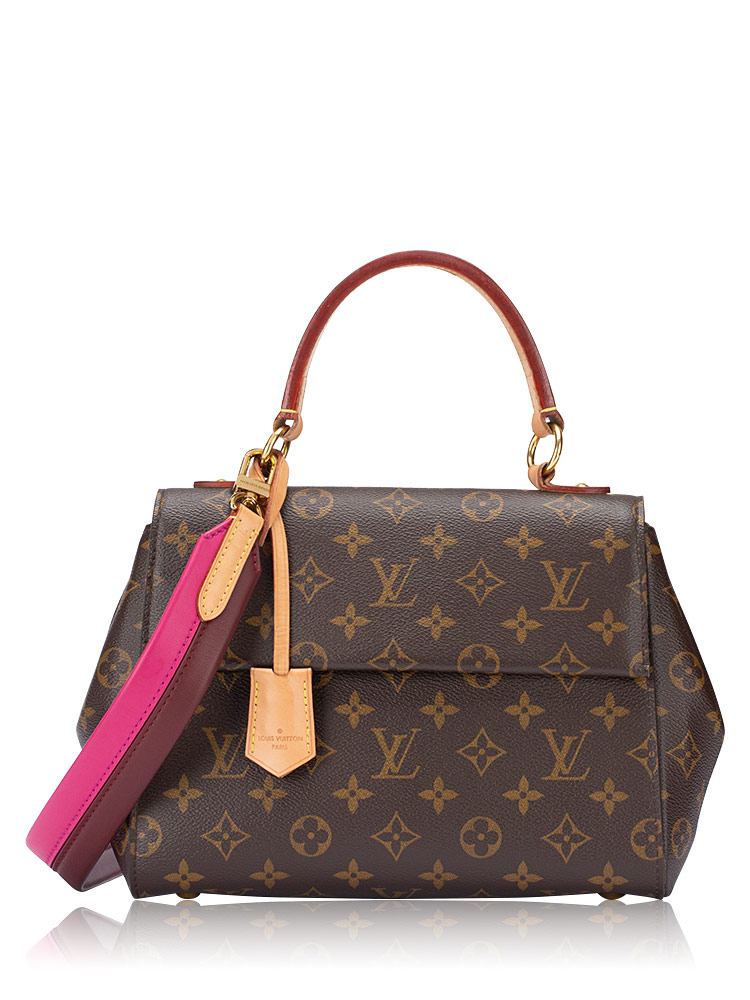 Monogram Cluny BB Bordeaux Fuchsia