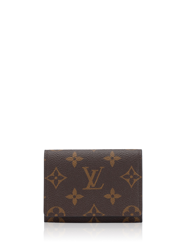 Monogram Envelope Card Wallet