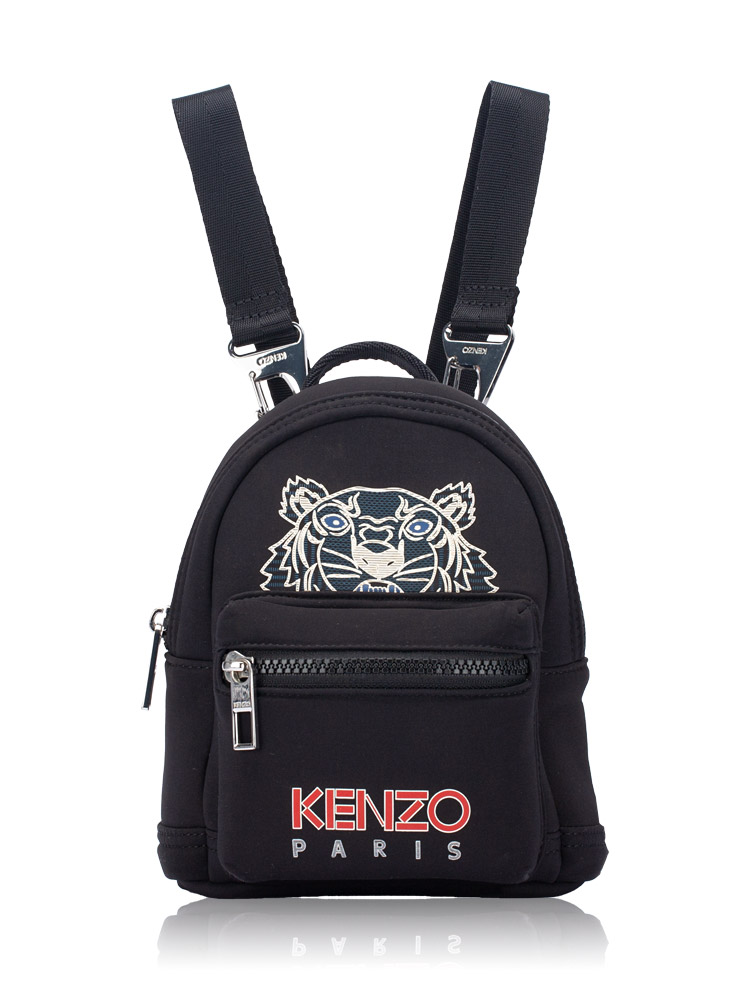 Tiger Neoprene Mini Backpack Black