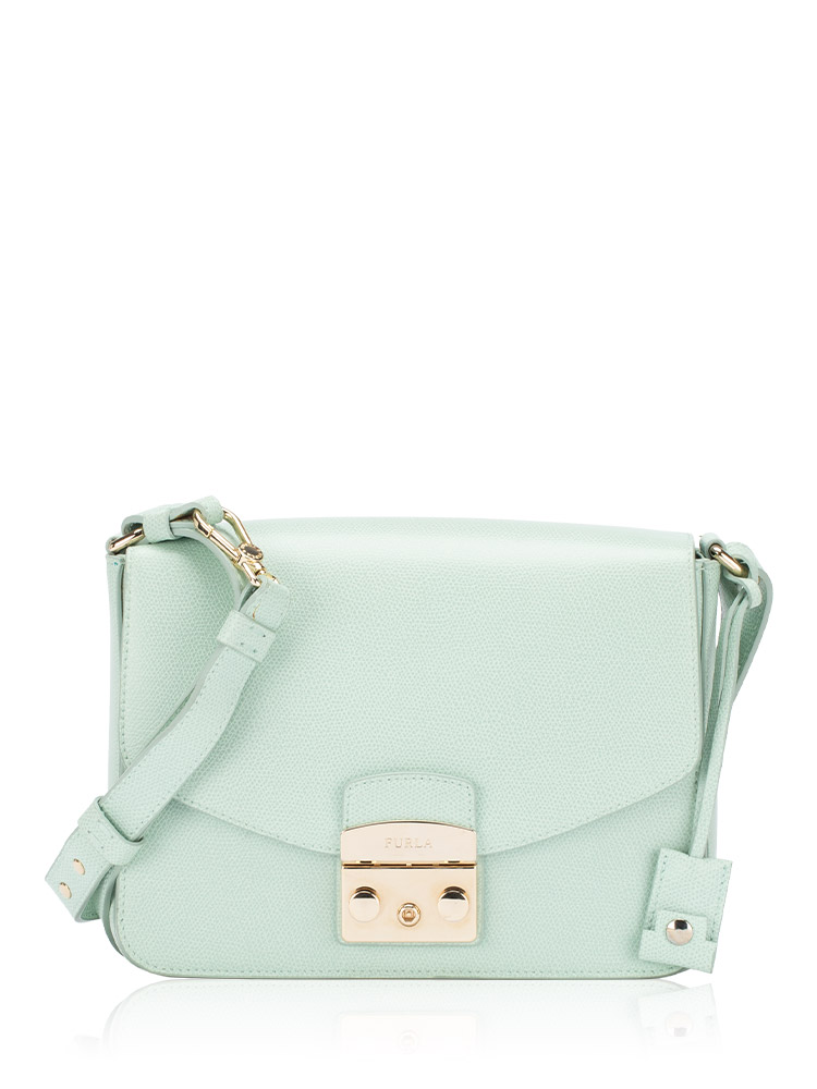 Metropolis Medium Shoulder Bag Mint Green
