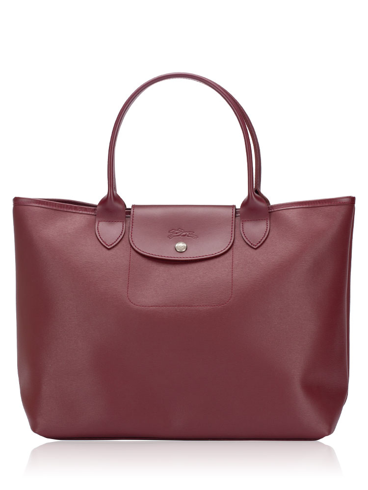 Le Pliage City Top Handle Plum