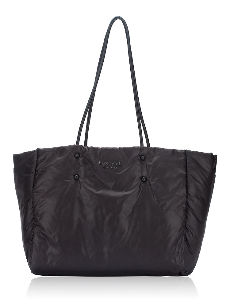 Everything Puffy Large Tote Black