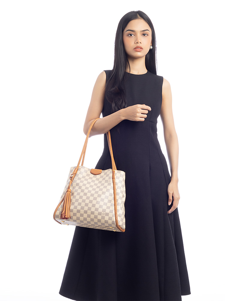 Damier Azur Propriano Rose Ballerine