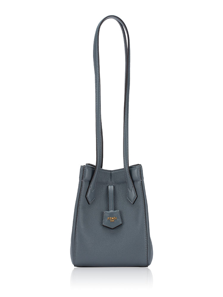Vitello Cher Grace Fendi Origami Mini Tote Blue
