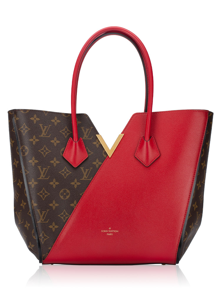 Monogram Kimono Tote MM Cerise