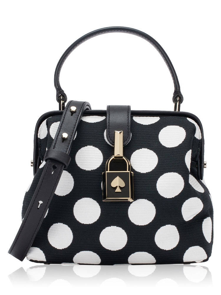Remedy Bikini Dot Small Top Handle Bag Black Multi