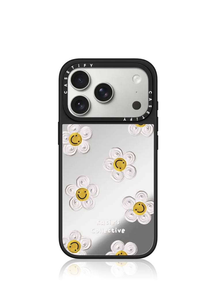 Daisy by Katie's Collective Mirror Case iPhone 17 Pro Black