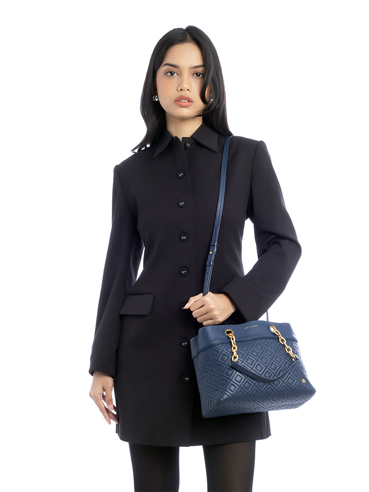 Fleming Small Tote Royal Navy