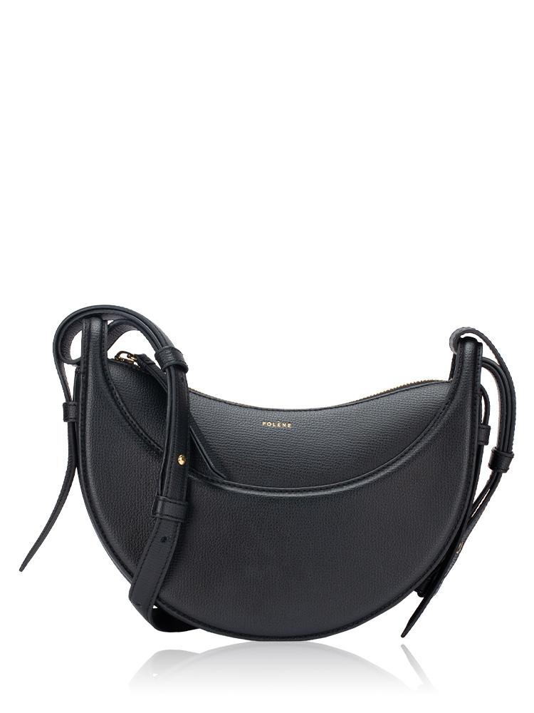 Textured Calfskin Numero Dix Noir