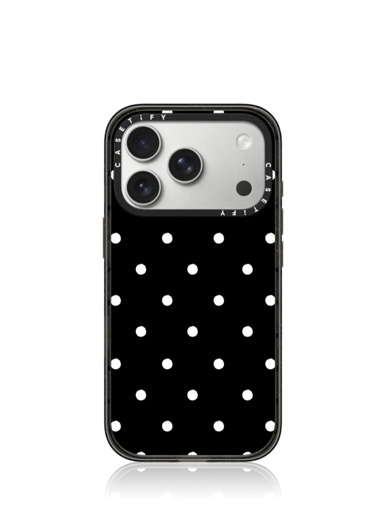 Classic Dottie iPhone 17 Pro Compact Case Black